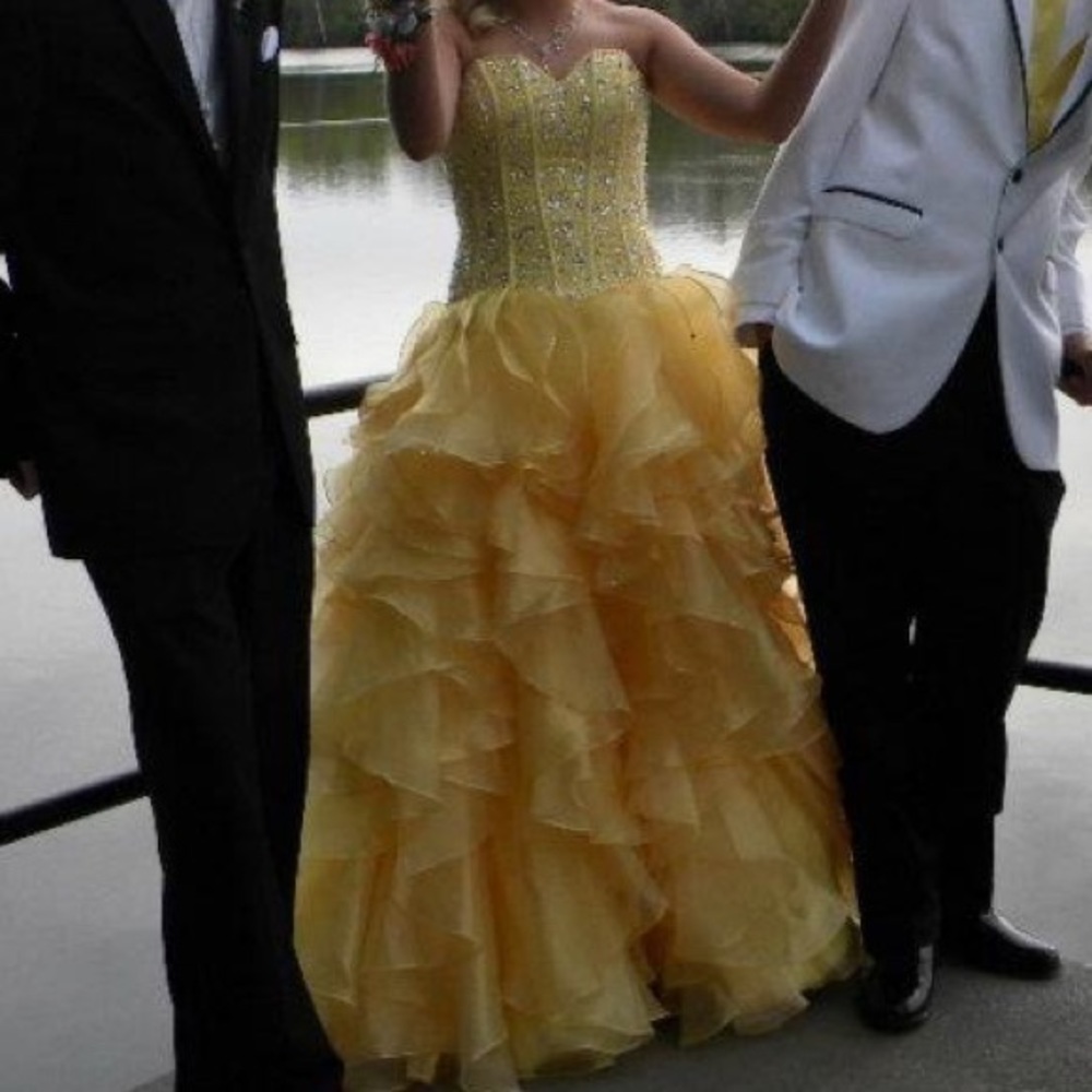 Yellow Prom Dress